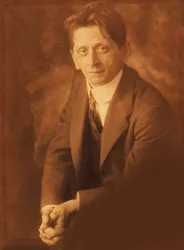 Porträt des Komponisten Alexander von Zemlinsky 1871-1942, 1915
