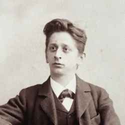 Porträt des Komponisten Alexander von Zemlinsky, 1871-1942