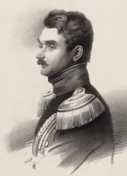 Porträt des Komponisten Alexei Fyodorovich Lvov 1798-1870