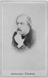 Porträt des Komponisten Amboise Thomas 1811-1896, ca. 1860-1870
