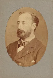 Porträt des Komponisten Camille Saint-Saëns 1835-1921