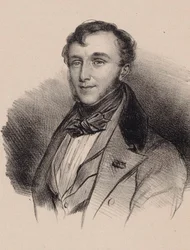 Porträt des Komponisten Friedrich Kalkbrenner 1785-1849