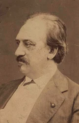 Porträt des Komponisten Friedrich von Flotow 1812-1883, ca. 1880
