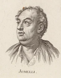 Porträt des Komponisten Niccolò Jommelli 1714-1774