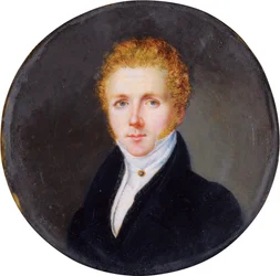 Porträt des Komponisten Vincenzo Bellini 1801-1835, ca. 1830