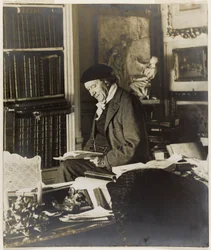 Porträt des Dramatikers Victorien Sardou 1831-1908