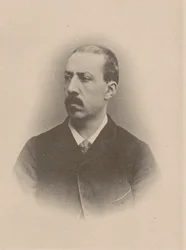 Porträt des Organisten und Komponisten Charles-Marie Widor 1844-1937