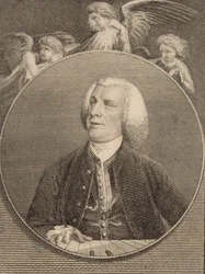 Porträt des Organisten und Komponisten John Stanley 1712-1786, 1784