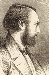 Porträt des Pianisten und Komponisten Louis Lacombe 1818-1884
