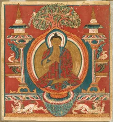 Predigt des Sakyamuni, 1000er Jahre