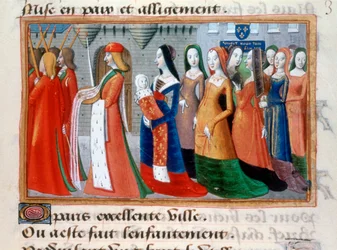Präsentation des Dauphin Charles, 1403, 1484