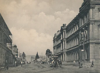 Pretoria - Market Street Blick nach Süden, ca. 1912