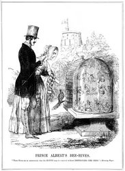 Die Bienenstöcke von Prinz Albert, 1843