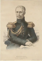 Prinz Alexander Sergejewitsch Menschikow 1787-1869, 1855