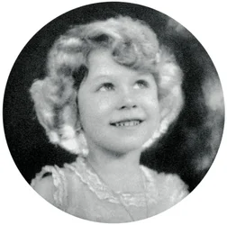 Prinzessin Elizabeth im Alter von fünf Jahren, 1931, 1937