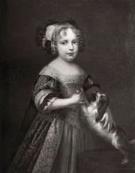 Prinzessin später Königin Anne, ca. 1670-1675 1906
