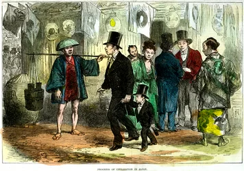 Fortschritt der Zivilisation in Japan, 1875