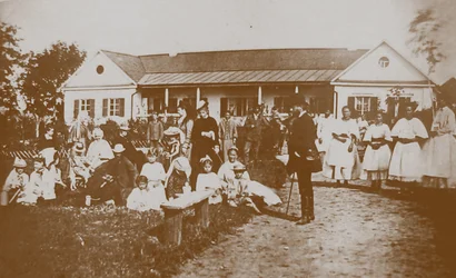 Pjotr I. Tschaikowski 1840-1893 mit der Familie Davydov im Anwesen Kamenka
