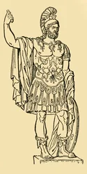 Pyrrhus, König von Epirus, ca. 1930