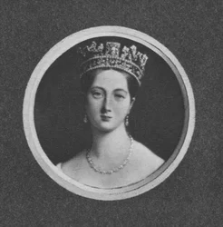 Königin Victoria zur Zeit ihrer Thronbesteigung, 1901