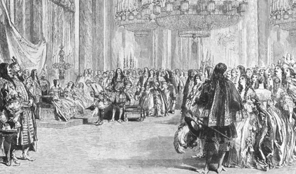 Kostümball zur Restaurierung von Königin Victoria im Buckingham Palace, 6. Juni 1845, 1901