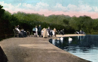 Queens Park, Brighton, East Sussex, frühes 20. Jahrhundert