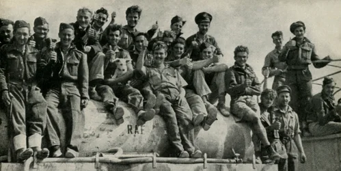Bodenpersonal der R.A.F.: Tripolitanien, ca. 1942-1943, 1945