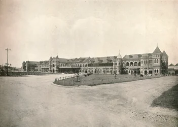 Rangoon Bahnhof, 1900