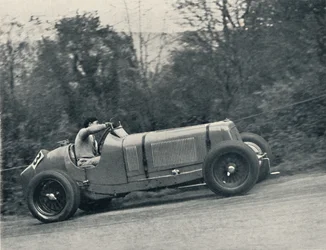 Raymond Mays E.R.A. bricht den Rekord, 1935, der Shelsey Walsh Hill Climb, 1937