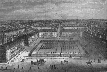 Red Lion Square, London, im Jahr 1800, 1878