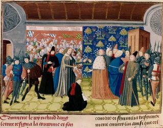 Richard II. übergibt die Krone, 1399