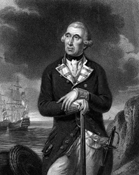 Richard Kempenfelt 1718-1782, englischer Marineoffizier schwedischer Abstammung
