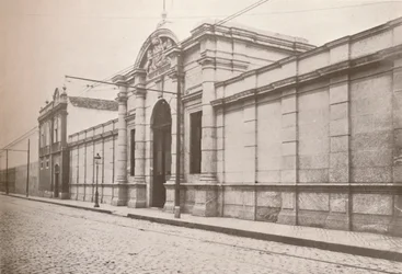 Eingang zum Haus der Korrektur, 1914