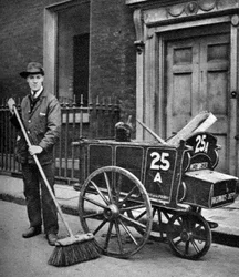 Straßenkehrer, London, 1926-1927