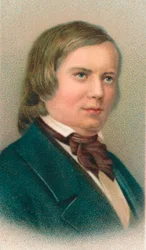 Robert Schumann 1810-1856, deutscher Komponist, 1911