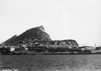 Felsen von Gibraltar, ca. 1920er-1930er Jahre