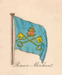 Römischer Kaufmann, 1838