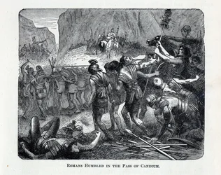 Die Römer gedemütigt im Pass von Caudium, 1882