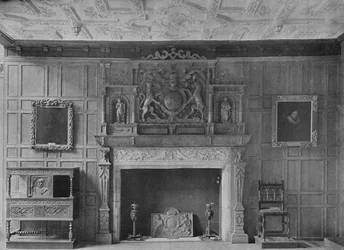 Zimmer aus dem Alten Palast in Bromley-By-Bow, 1908