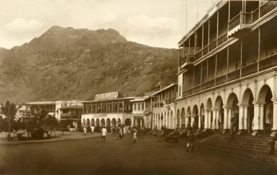 Rund um den Halbmond, Aden, um 1918-1939
