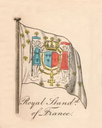 Königliche Standarte von Frankreich, 1838