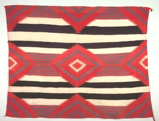Teppich im Stil der dritten Phase des Häuptlingsdecke, Germantown-Weberei, ca. 1890-1910