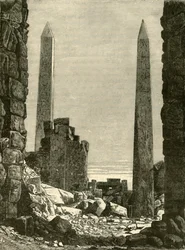 Ruinen von Karnak, 1890