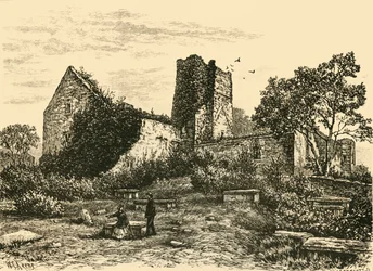Ruinen bei Rathmullen, 1898