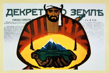 Russisches Plakat, 20. Jahrhundert