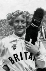 Ruthley Moris-Hancock, britische Schwimmerin, Olympische Spiele in Berlin, 1936
