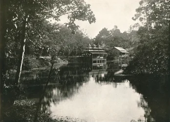 Heiliger Hufeisensee und Zayats, Wingaba, Rangun, 1900