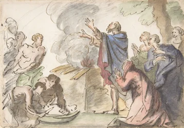 Opfer Noahs, 18. Jahrhundert