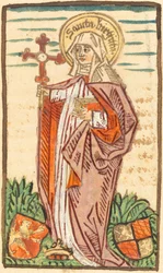 Heilige Brigitta, um 1480-1490
