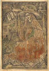 Heiliger Hieronymus in seinem Studierzimmer, 1460-1470